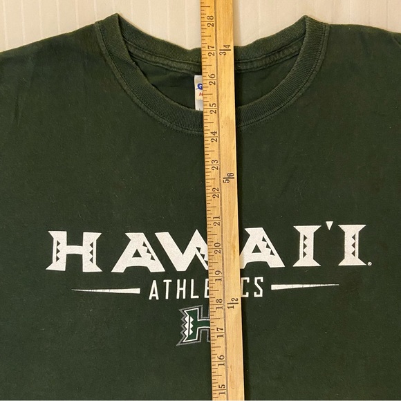 UH Hawaii Warriors Athletics relaxed t-shirt sz L 🌺🏋️♀️ - Picture 3 of 9